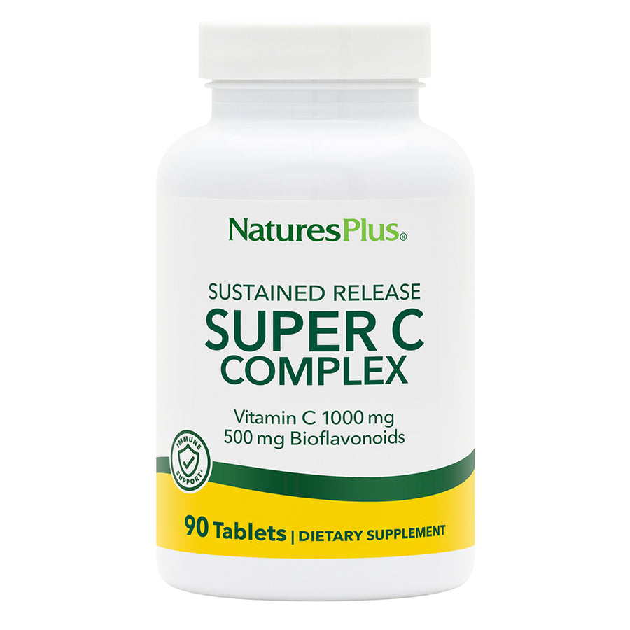 Super C Complex Sustained Release Vitamin C 1000mg with Bioflavonoids