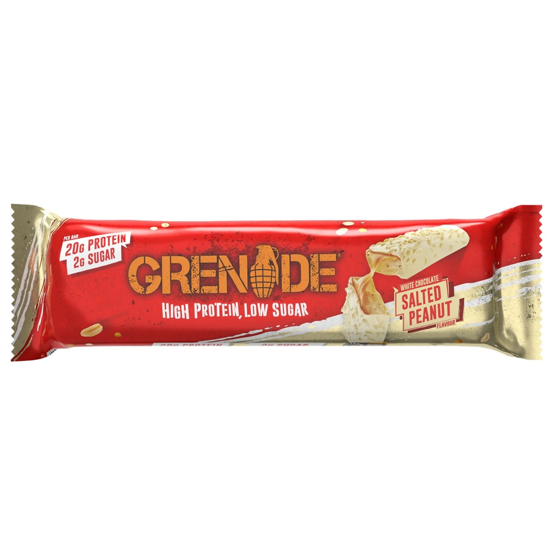 High Protein  Bar Low Sugar Triple-Layered