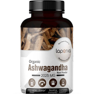 Organic Ashwagandha Capsules with Black Pepper