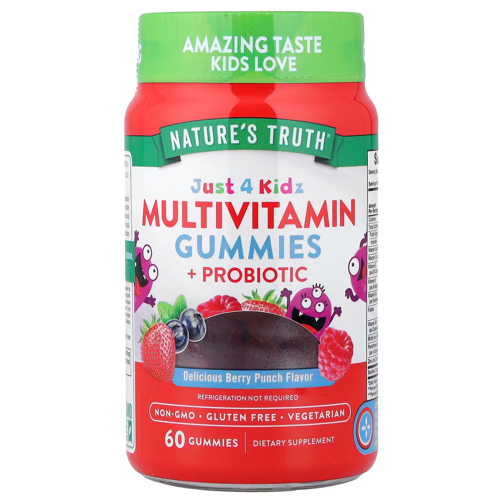 Just 4 Kidz Multivitamin & Probiotic Gummies