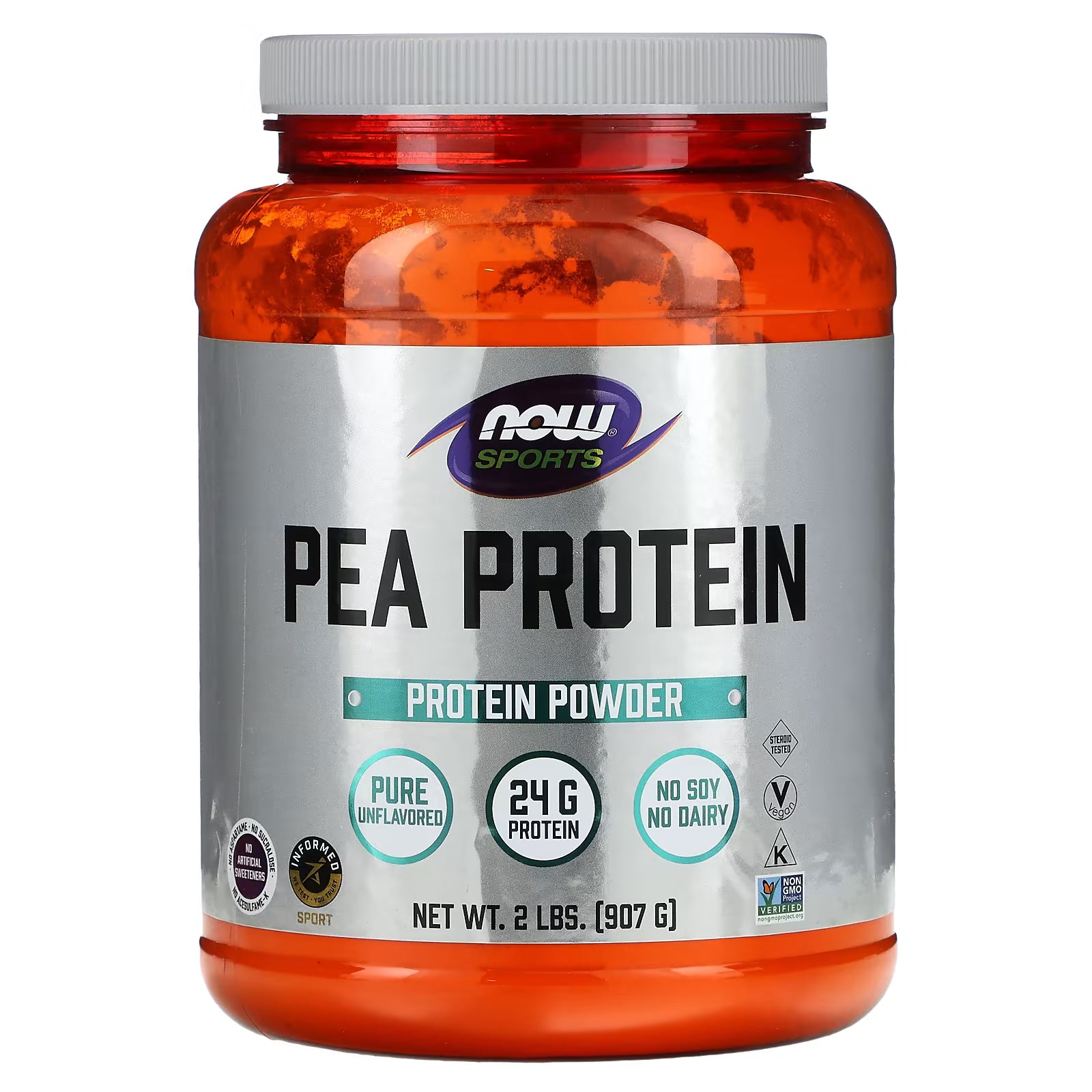 Pure Pea Protein Isolate Unflavored Vegan