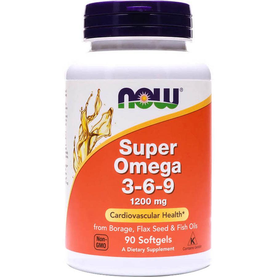 Super Omega 3-6-9 - Balanced Fish, Borage & Flax Oils