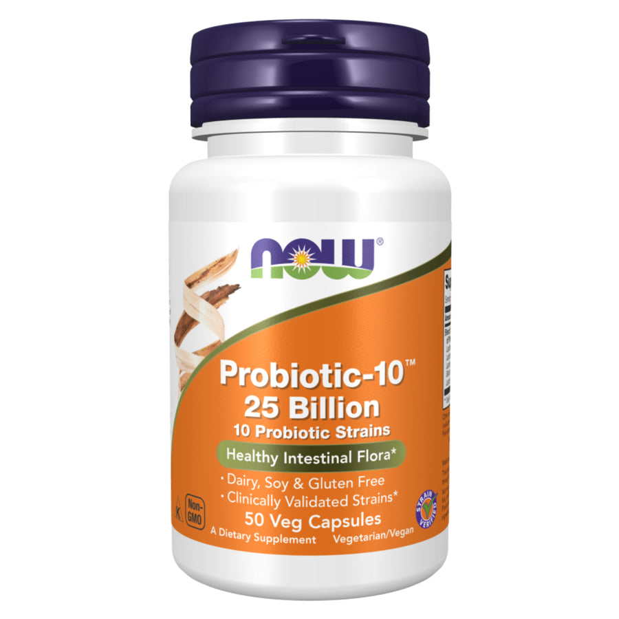 Probiotic-10 | 25 Billion CFU - 10 Clinically Validated Strains