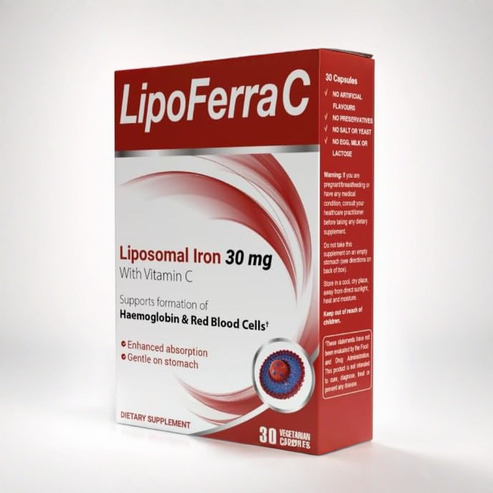 Lipofer Liposomal Iron with Vitamin C 30mg