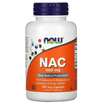 NAC 600mg Free Radical Protection (100 Caps)