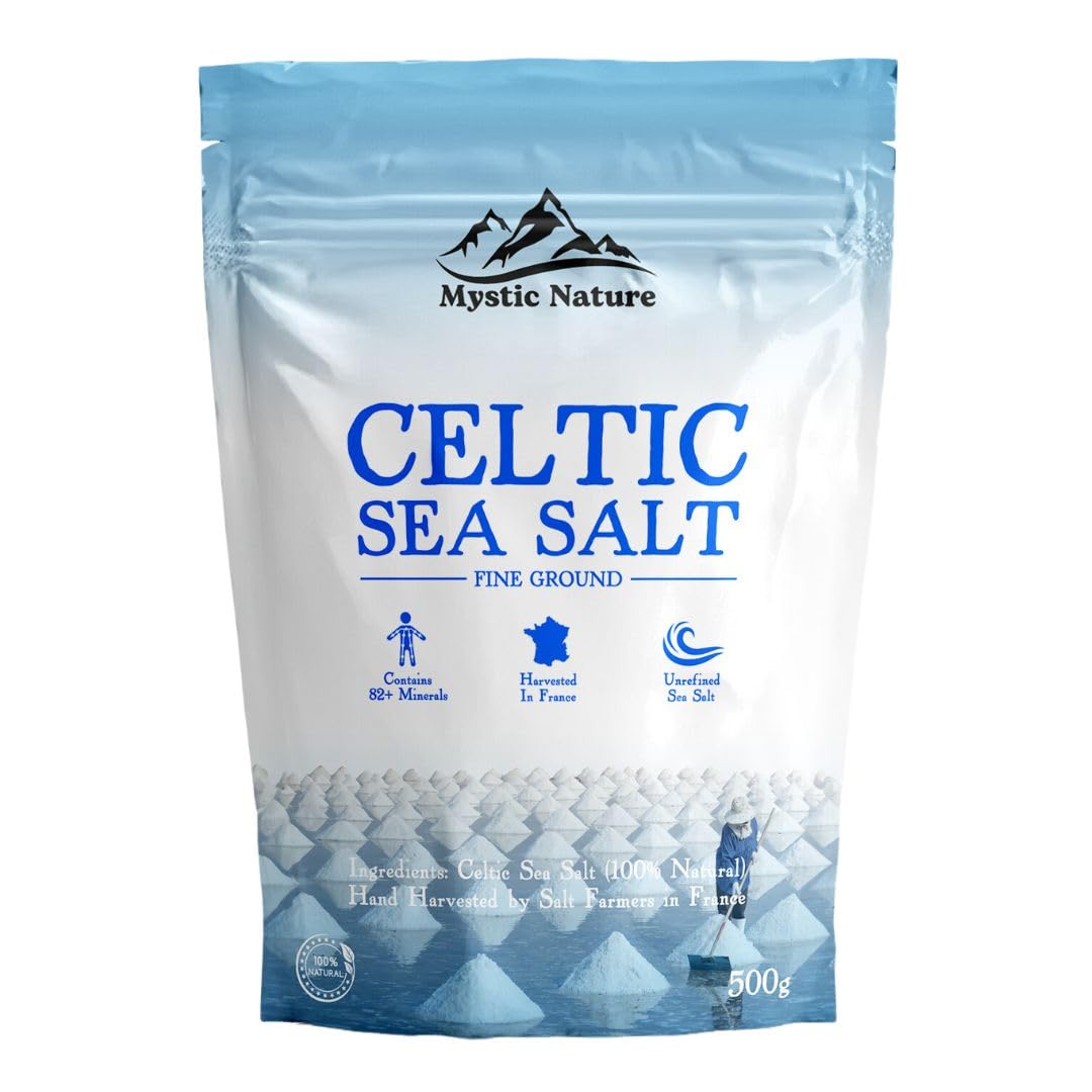 Fine Ground Celtic Sea Salt | 100% Natural & Organic Certified
