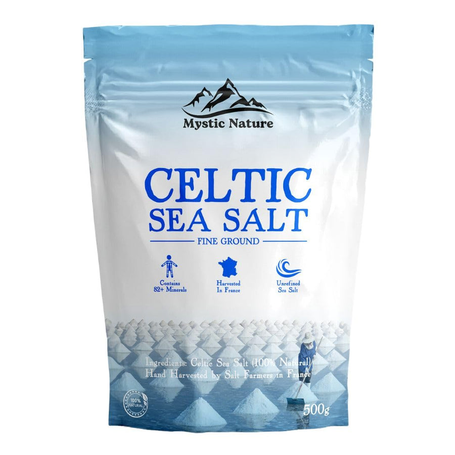 Fine Ground Celtic Sea Salt | 100% Natural & Organic Certified