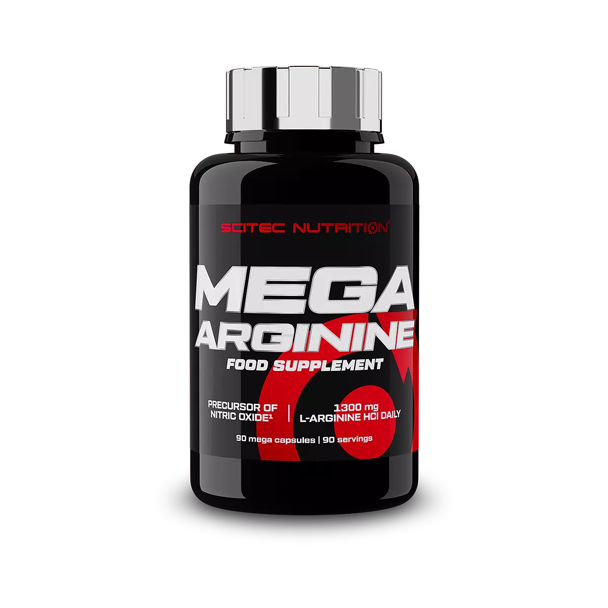 Mega Arginine 1300mg Nitric Oxide 120 Caps