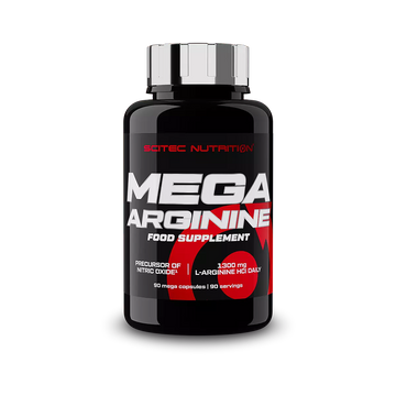 Mega Arginine 1300mg Nitric Oxide 120 Caps