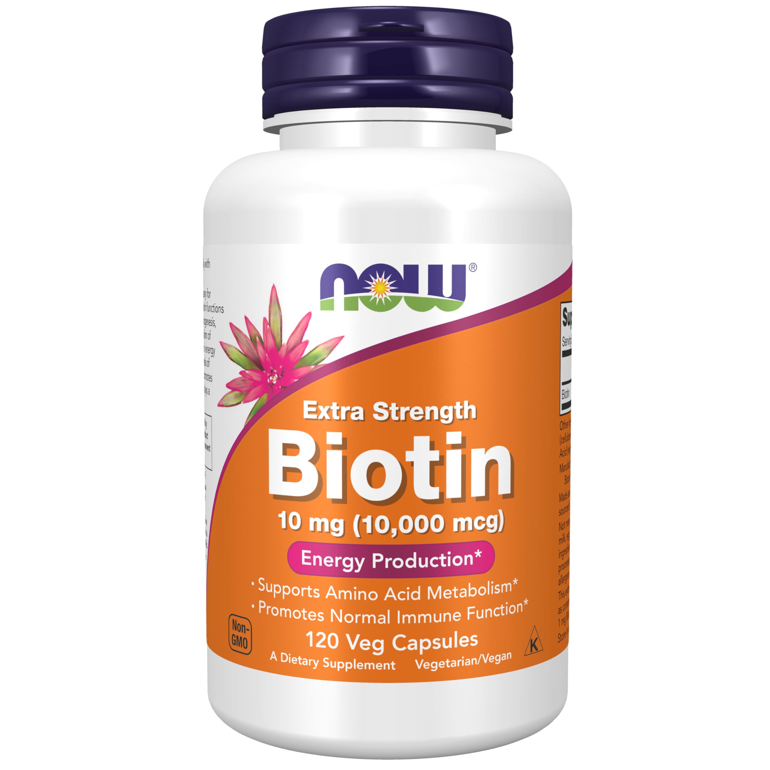 Extra Strength Biotin 10000mcg  Energy Production