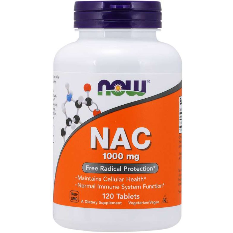 Foods NAC (N-Acetyl Cysteine) 600mg - 100 Veg Capsules