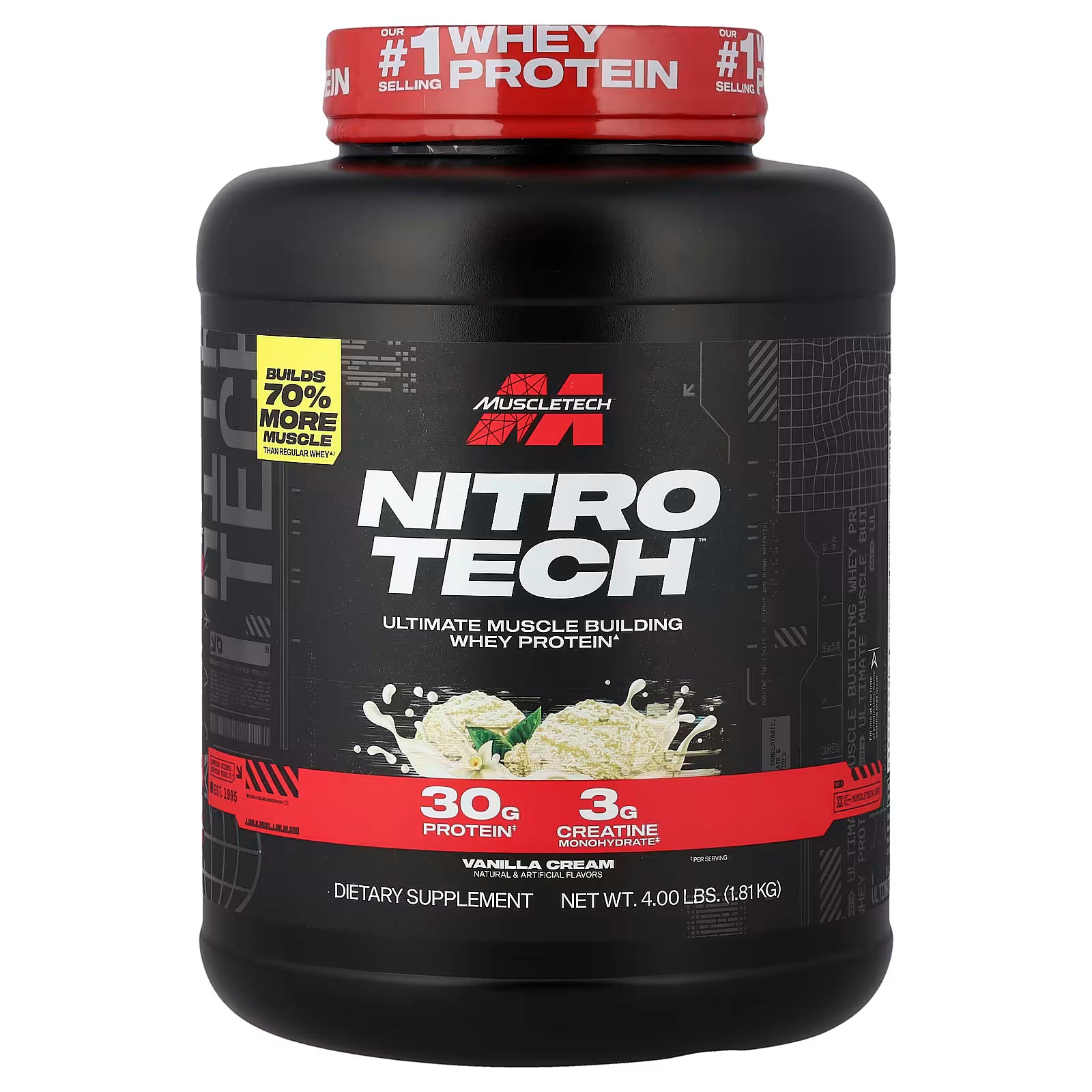 Nitro-Tech 100% Whey Gold Protein