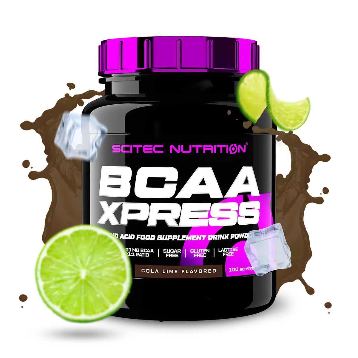 Scitec Nutrition BCAA Xpress 2:1:1 Amino Acid Powder 280g