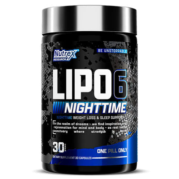 Lipo-6 Nighttime - Sleep Aid & Weight Loss Support