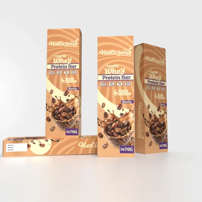 Premium 100% Whey Protein Bar with Stevia