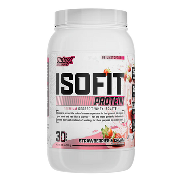 ISOFIT Whey Protein Isolate - 25g Protein & 6g BCAAs