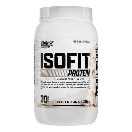 ISOFIT Whey Protein Isolate - 25g Protein & 6g BCAAs