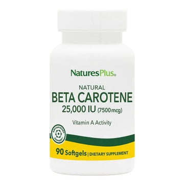 Natural Beta Carotene 25,000 IU Vitamin A