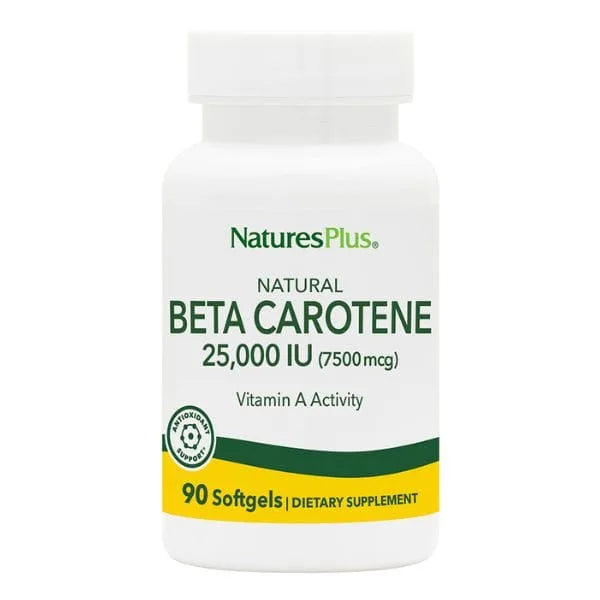 Natural Beta Carotene 25,000 IU Vitamin A