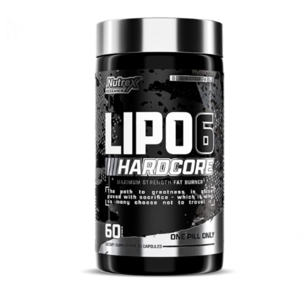 Lipo-6 Hardcore - High-Potency Fat Burner & Energy