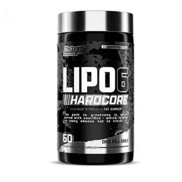 Lipo-6 Hardcore - High-Potency Fat Burner & Energy