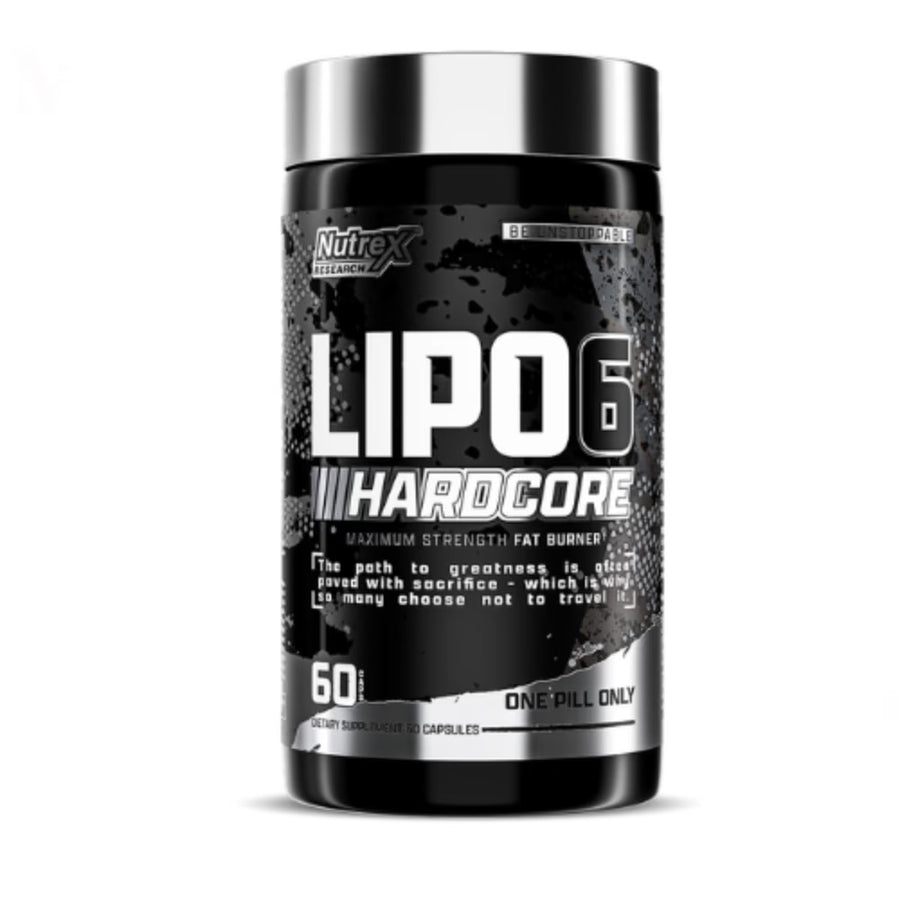 Lipo-6 Hardcore - High-Potency Fat Burner & Energy