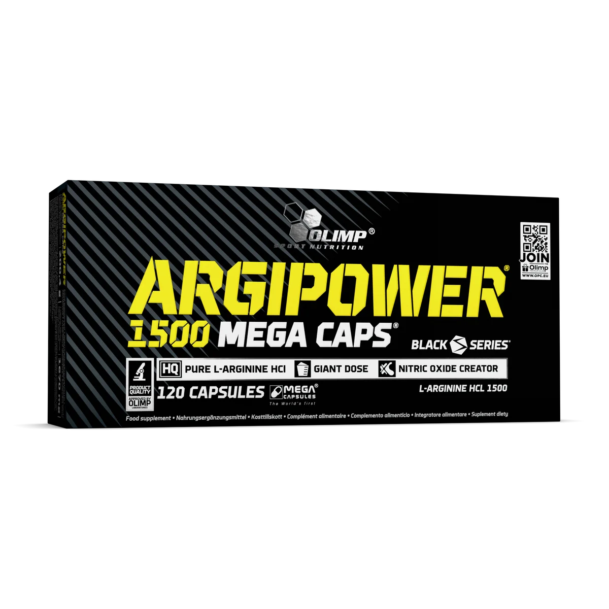ArgiPower 1500 Mega Caps - High-Potency L-Arginine