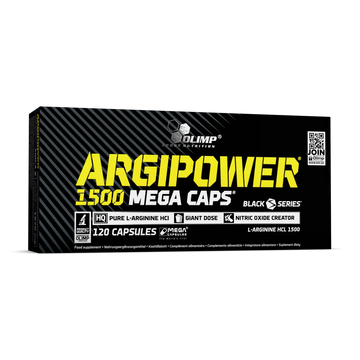 ArgiPower 1500 Mega Caps - High-Potency L-Arginine