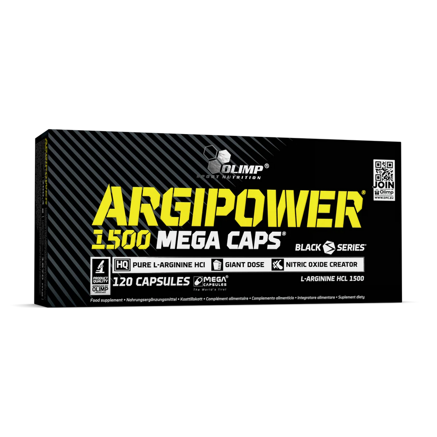 ArgiPower 1500 Mega Caps - High-Potency L-Arginine