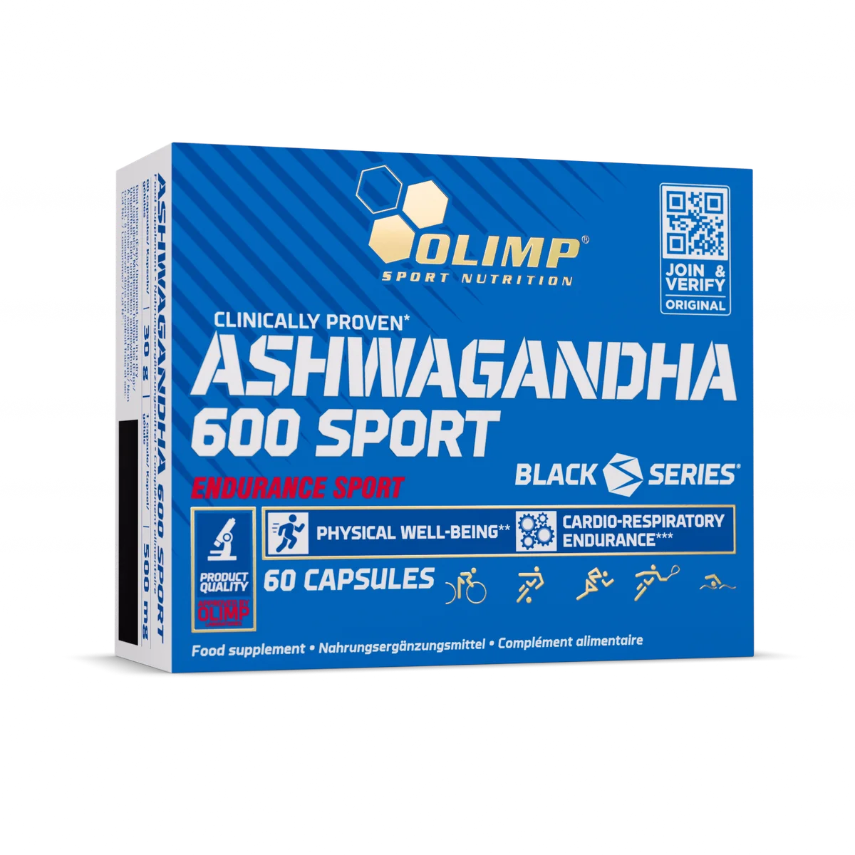 Ashwagandha 600 Sport - High Potency Stress & Muscle Support