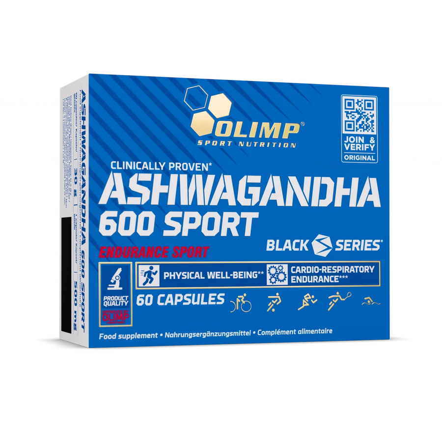 Ashwagandha 600 Sport - High Potency Stress & Muscle Support