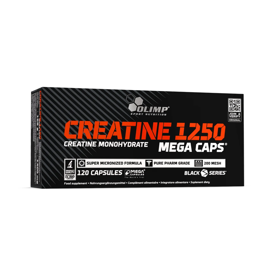 Creatine 1250 Mega Caps - High Potency Monohydrate