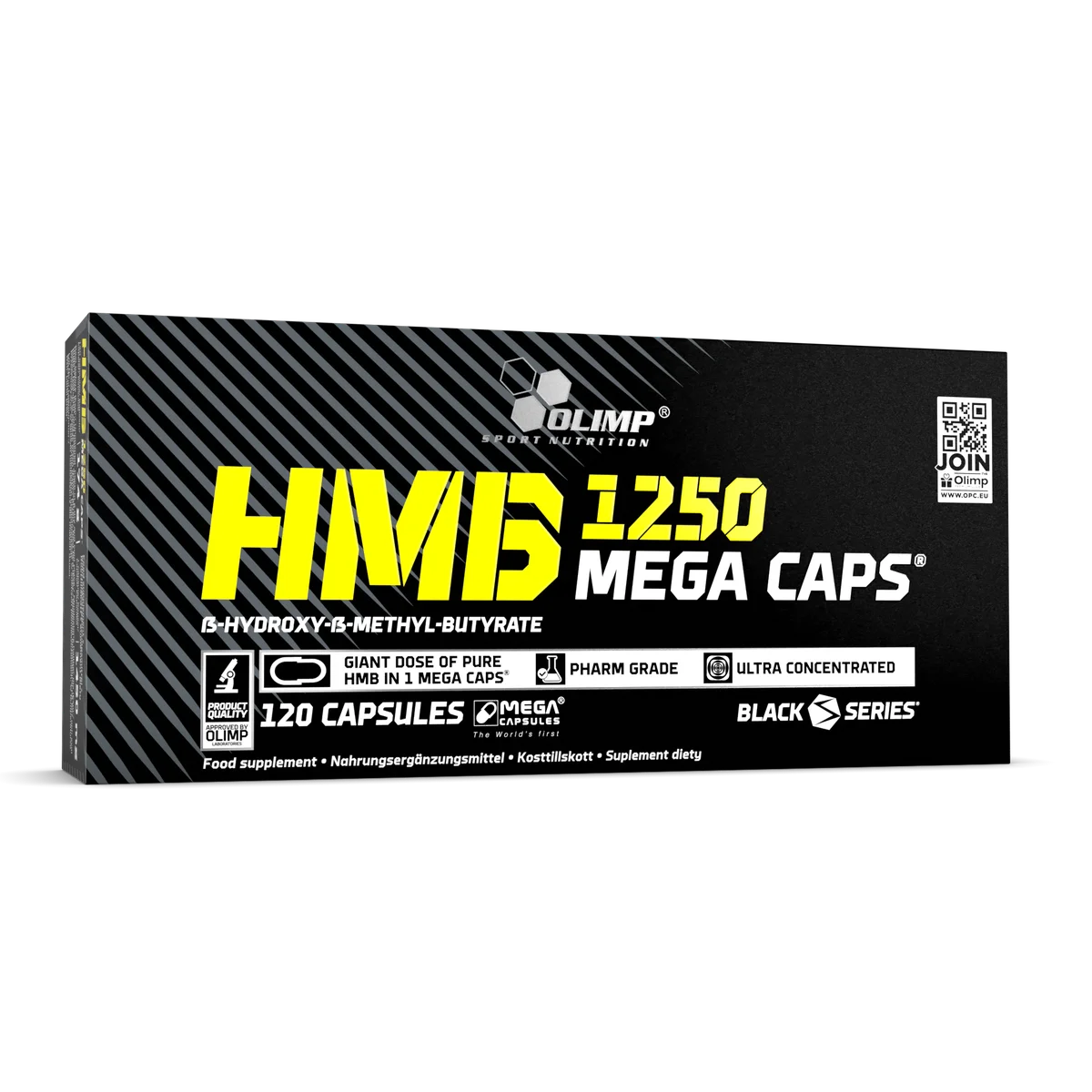 HMB 1250 Mega Caps - Muscle Protection & Recovery