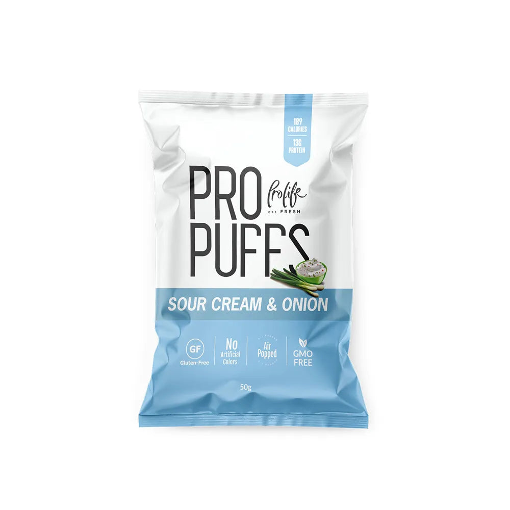 Healthy Protein Puffs - Protein Air-Popped Snack