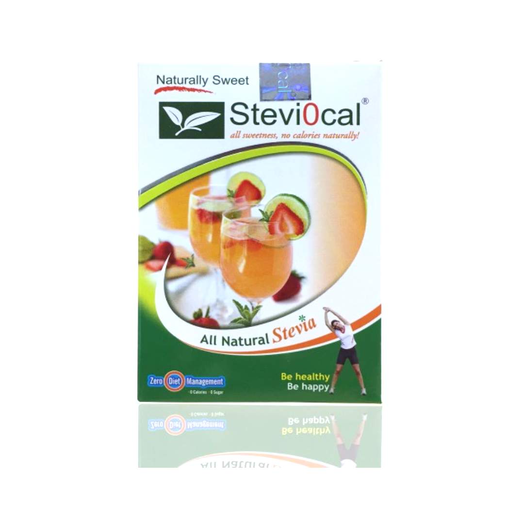 Natural Stevia Sweetener Sachets (100% Calorie-Free)