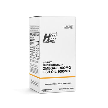 Omega 3 Fish Oil 1000mg Triple Strength Softgels