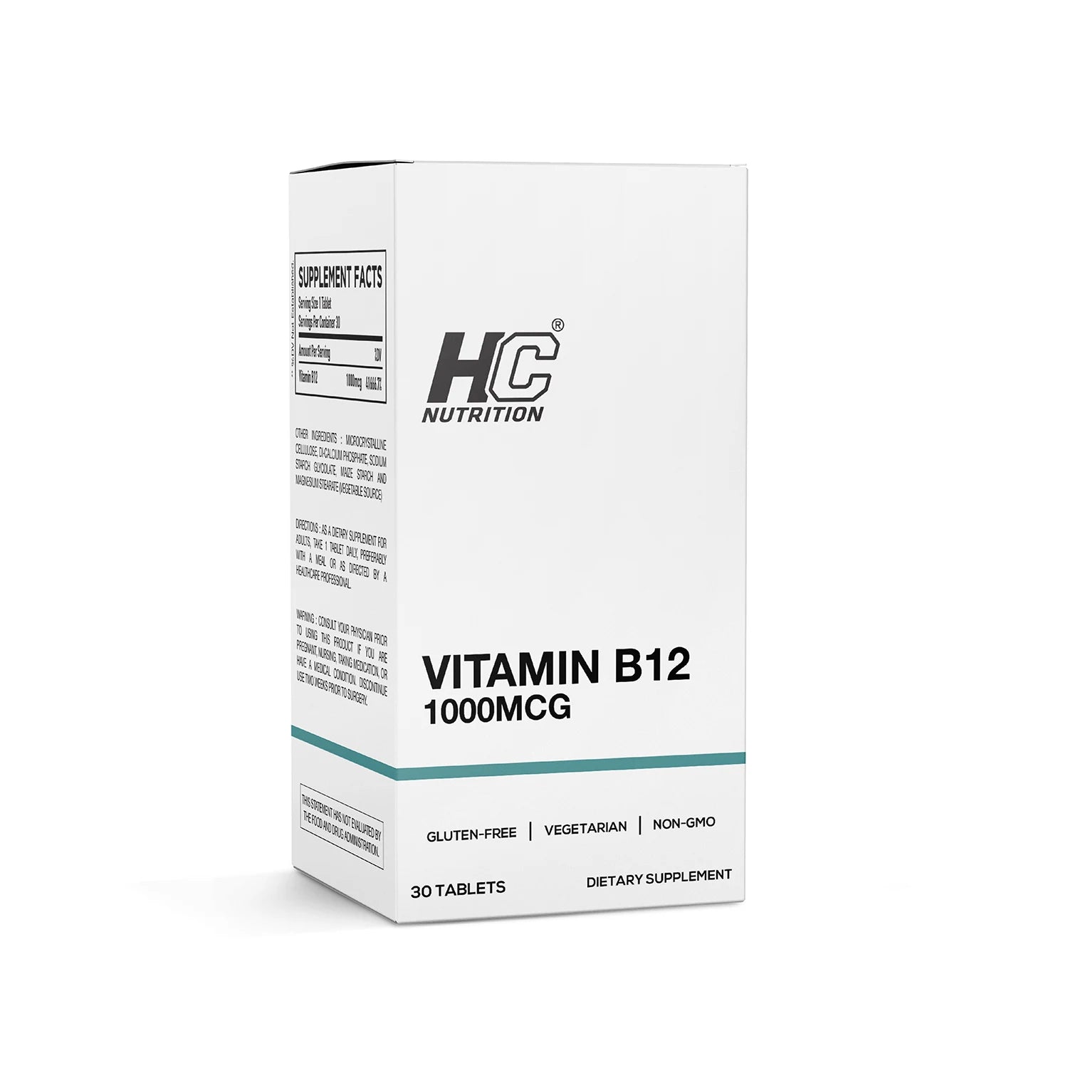 HC Nutrition Vitamin B12 1000mcg Tablets