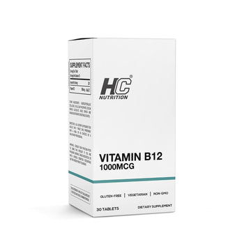 HC Nutrition Vitamin B12 1000mcg Tablets