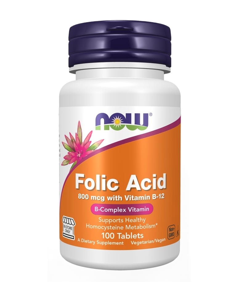 Folic Acid 800mcg Tablets