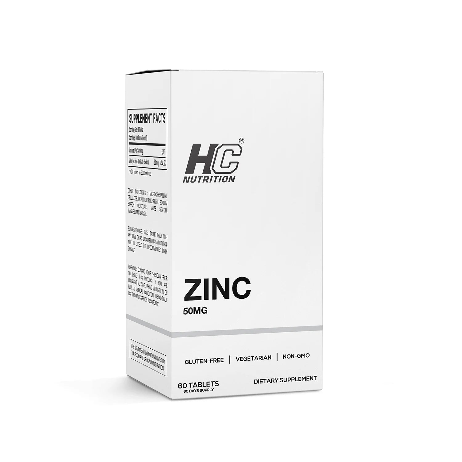 Zinc 50mg Tablets