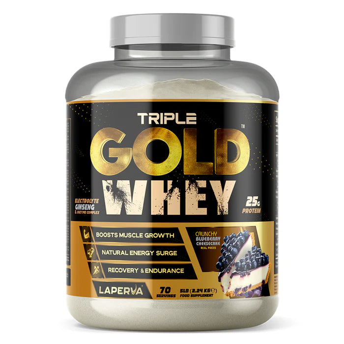 Triple Gold Whey Protein with Ginseng & Electrolytes