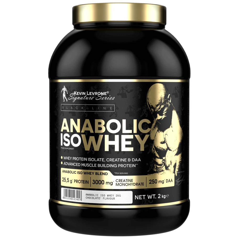 Anabolic Iso Whey Protein with Creatine & DAA