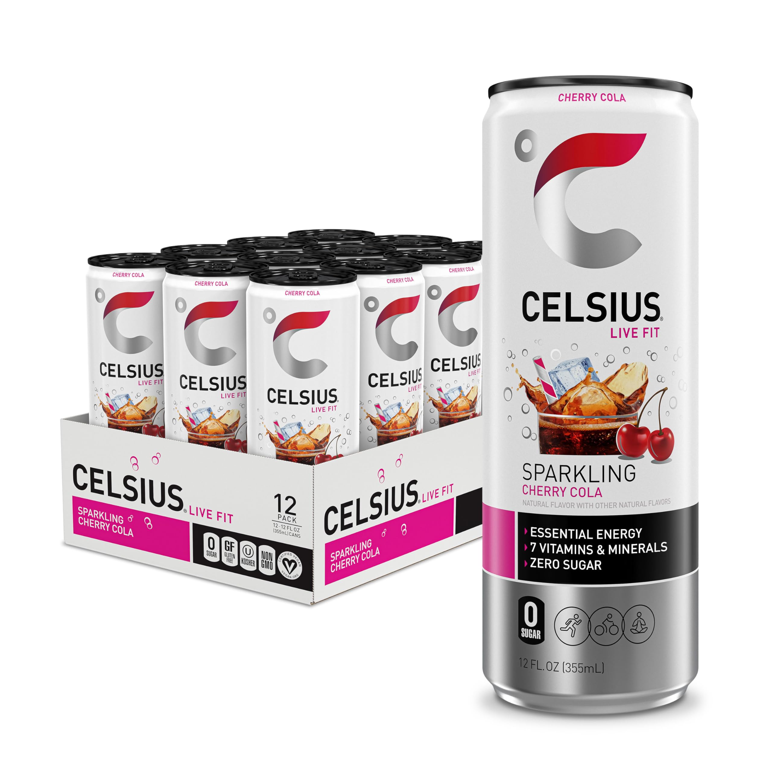 CELSIUS Sparkling Energy Drink Zero Sugar