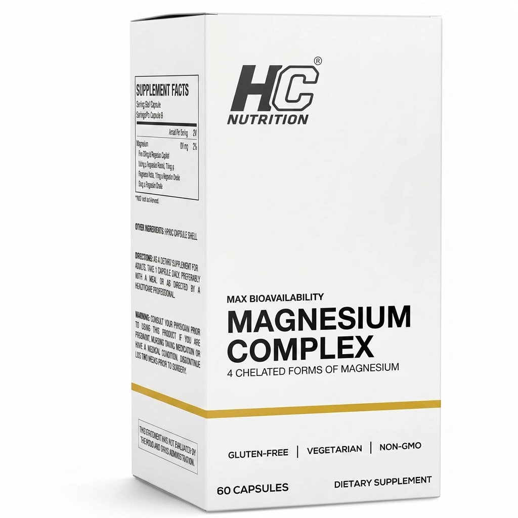 Magnesium Complex Capsules (60 Pack)