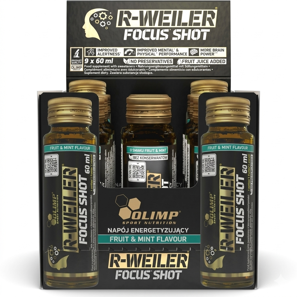 Olimp R-Weiler Focus Shot - 20 x 60ml Energy Performance