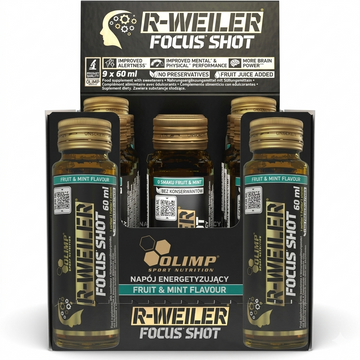 Olimp R-Weiler Focus Shot - 20 x 60ml Energy Performance