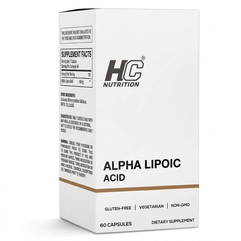 Alpha Lipoic Acid Capsules (600mg)