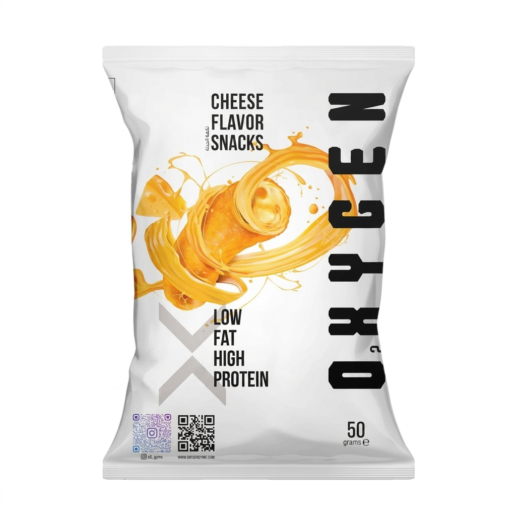 Oxygen Low Carb High Protein Puffs - 50g Fitness Snack