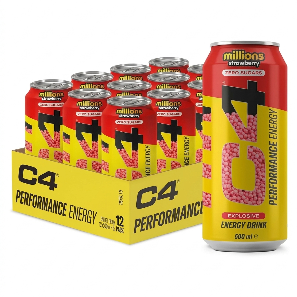 C4 Energy Drink - Orange Slice (500ml Can)