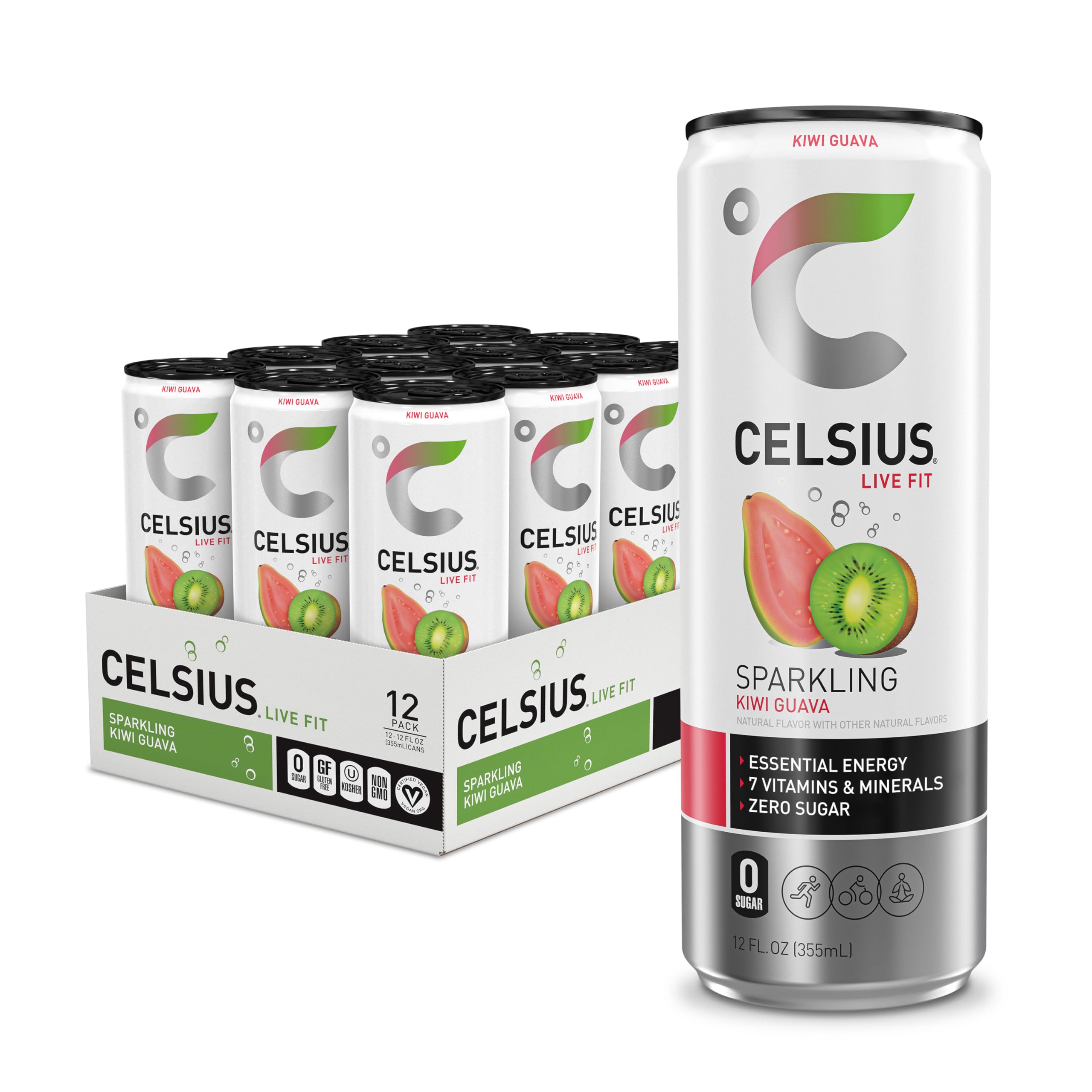 CELSIUS Sparkling Energy Drink Zero Sugar